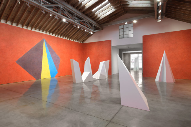 Installation view, Sol LeWitt: Wall Drawings & Structures, September 9 - October 22, 2022, 534 W 21st Street