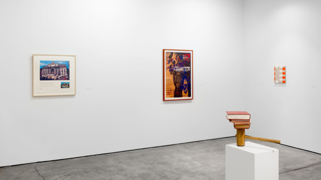 Installation view, Cal Arts Benefit Exhibition, April 5 – 19, 2014