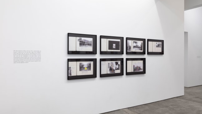 Installation view, Walid Raad, Better be watching the clouds, May 19 – July 14, 2017