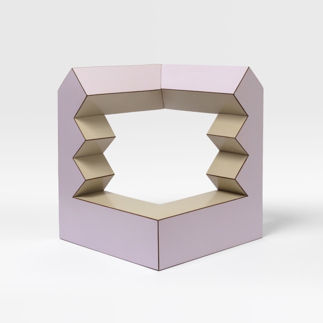 Douglas Huebler Bradford Series 3, 1966 Formica, plywood 17 x 14 1/2 x 14 1/4 in. (43.2 x 36.8 x 36.2 cm)