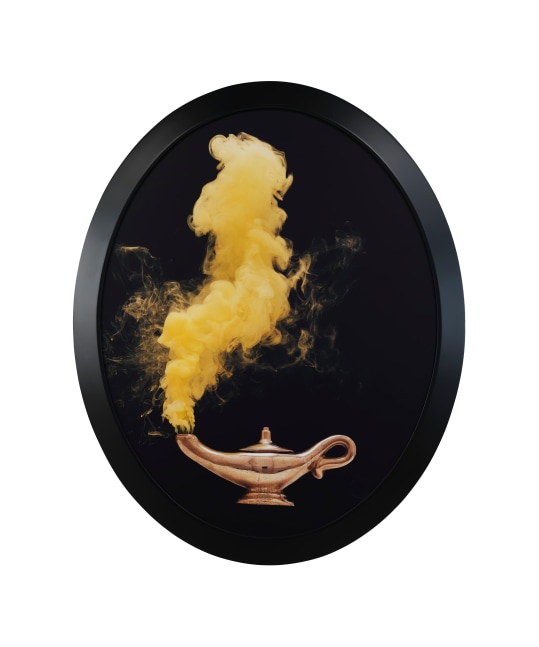 Sarah Charlesworth Materialization, 1992-93, Cibachrome with lacquered wood frame, 41 x 33 1/2 in. (104.1 x 85.1 cm)