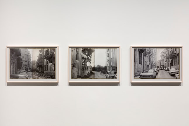Installation view, Walid Raad, April 13 – June 1, 2019