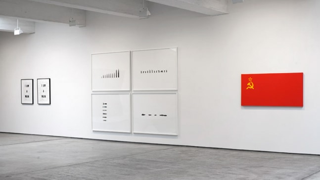 Installation view, Commentary, Paula Cooper Gallery, 521 W 21st Street, New York. February 19 - March 14, 2009.