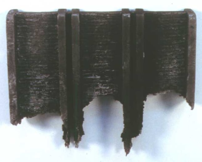 Rudolf Stingel "Untitled" 1998 Cast aluminum 19 1/2" x 23 1/2" x 4"