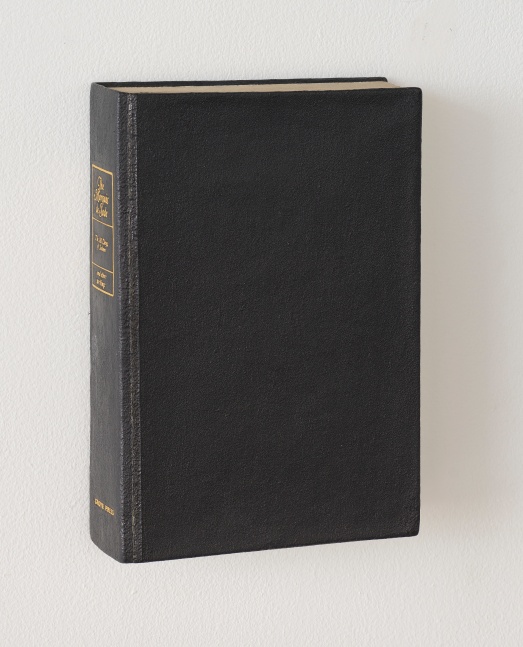 Steve Wolfe Untitled (120 Days of Sodom), 1987 oil, gold leaf, silkscreen, modeling paste on canvas on wooden stretcher 9 1/2 x 6 3/4 x 2 in. (24.1 x 17.1 x 5.1 cm
