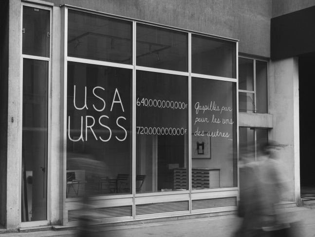 Installation view, Paula Cooper at Yvon Lambert, 5 Rue Du Grenier-Saint-Lazare, Paris, February 16 - March 15 1980. Photo: Andre Morain.