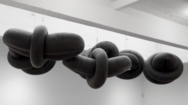 Installation view, Liz Glynn, Justin Matherly, Amy O’Neill, Nadine Robinson, Michael Sailstorfer, Sculpture, January 28 – March 12, 2011