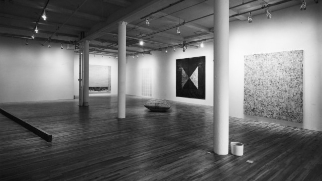 Installation view, Opening Exhibition at Paula Cooper Gallery, 155 Wooster Street New York, May 5 - 30, 1973. Photo: Robert E. Mates and Paul Katz.