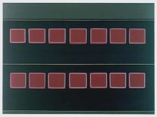 Dan Walsh "In-House" 2003 Acrylic on canvas 66 x 90 in