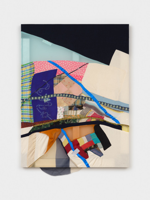 Eric N. Mack
Sleeveless, 2023
fabric on aluminum stretcher
stretcher: 40 x 30 in. (101.6 x 76.2 cm)
overall: 43 x 30 in. (109.2 x 76.2 cm)
&amp;copy; Eric N. Mack. Courtesy Paula Cooper Gallery, New York.
Photo: Steven Probert

에릭 N. 맥
Sleeveless, 2023
알루미늄 프레임에 천
프레임: 40 x 30인치(101.6 x 76.2cm)
전체: 43 x 30인치(109.2 x 76.2cm)
&amp;copy; Eric N. Mack. Courtesy Paula Cooper Gallery, New York.
Photo: Steven Probert