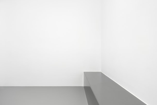 Carey Young Transfer Cell, Prison, Zurich, Switzerland, 2023 digital C-type color photograph frame: 36 5/8 x 50 3/4 x 1 3/4 in. (93 x 128.9 x 4.4 cm)