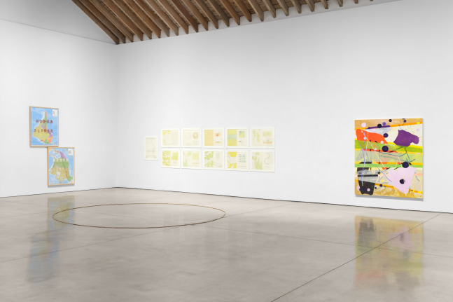 Installation view, Borderline: A Group Exhibition, Paula Cooper Gallery, New York, July 8 – August 8, 2025. Courtesy Paula Cooper Gallery, New York. Photo: Steven Probert