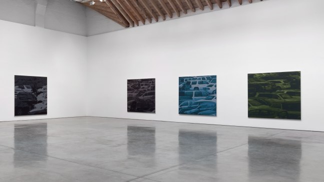 Installation view, Wayne Gonzales, March 30 – April 27, 2013