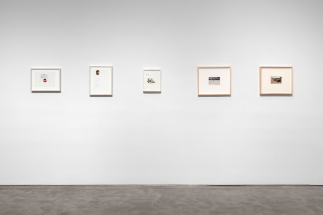 Installation view, Robert Grosvenor & David Novros, February 27 – April 10, 2021