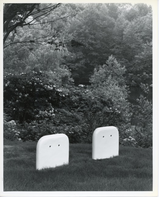 Robert Gober &quot;Two Partially Buried Sinks&quot; 1986-87 Cast iron and enamel 39&quot; x 120&quot; x 72&quot;