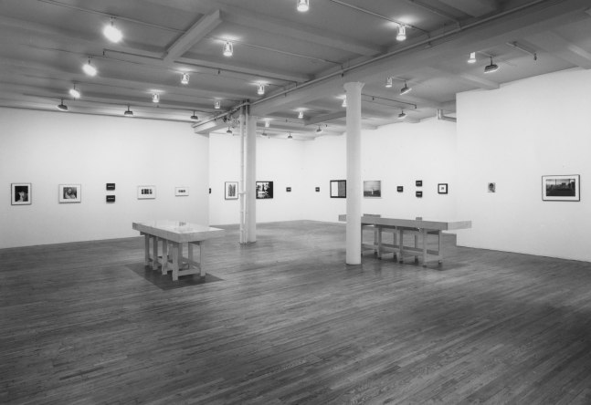 Installation view, Pictures of the Real World (In Real Time), Paula Cooper Gallery, 155 Wooster Street, New York, February 11 - March 12, 1994. Photo: Geoffrey Clements.
