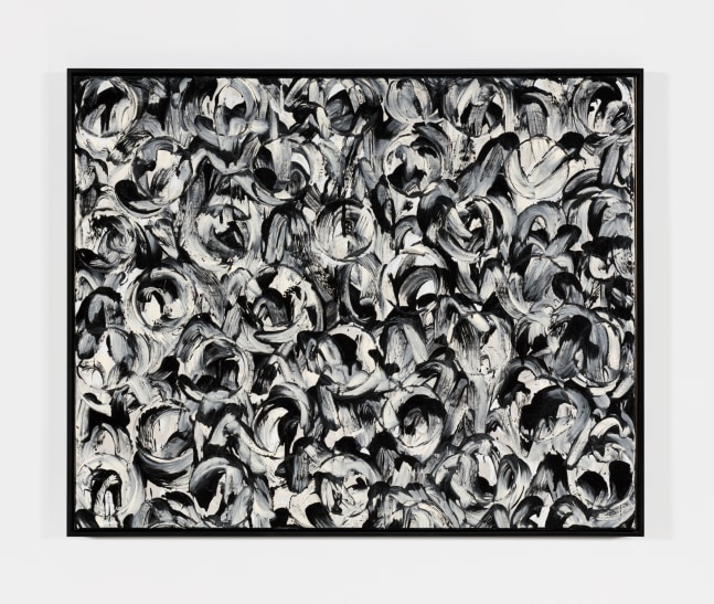 Julian Lethbridge Untitled, 2015 oil and pigment stick on linen mounted on masonite 29 x 36 in. (73.7 x 91.4 cm) Framed Dimensions: 30 x 37 x 2 1/4 in. (76.2 x 94 x 5.7 cm)