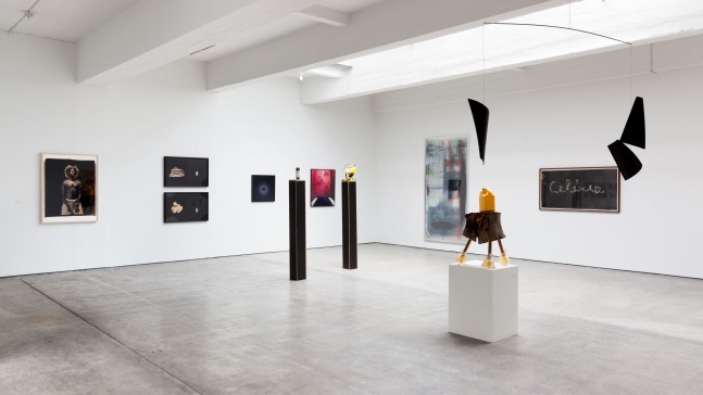 Installation view, Cal Arts Benefit Exhibition, April 5 – 19, 2014