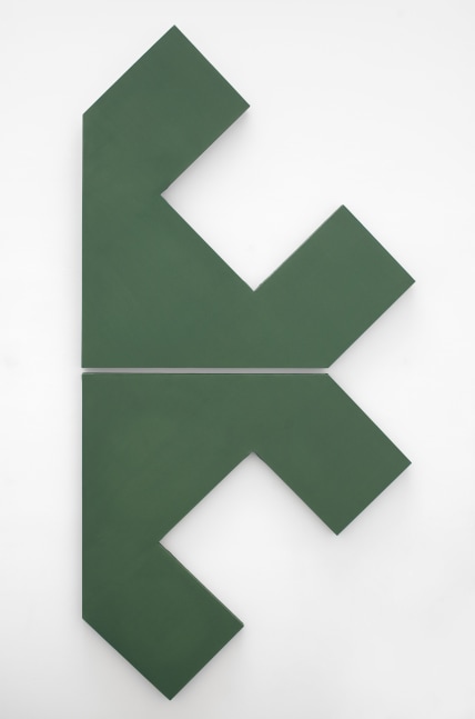 David Novros Untitled, 1965 acrylic on canvas 2 panels total overall: 132 x 60 in. (335.3 x 152.4 cm)
