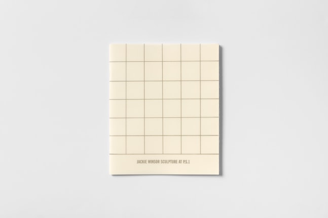 Jackie Winsor at PS1 Cover