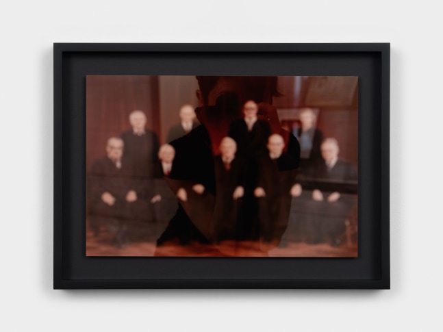 Carey Young Court Artist (Supreme Court), 2023 digital C-type color photograph image: 10 5/8 x 16 in. (27 x 40.5 cm) frame: 14 3/8 x 19 3/4 x 1 1/2 in. (36.5 x 50 x 3.8 cm)