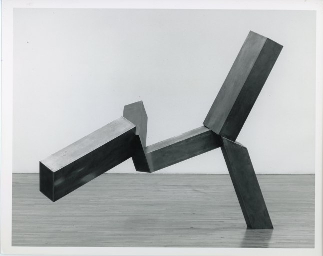 Joel Shapiro &quot;Untitled&quot; 1989 Cast bronze 65&quot; x 77&quot; x 62 1/2&quot;