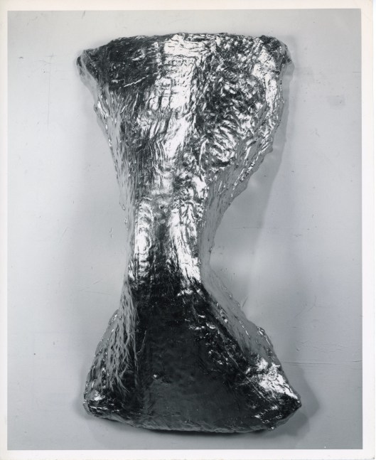 Lynda Benglis &quot;Megesti&quot; 1978 Chicken wire, cotton, plaster, gesso, gold leaf 45&quot; x 26&quot; x 11 1/2&quot;