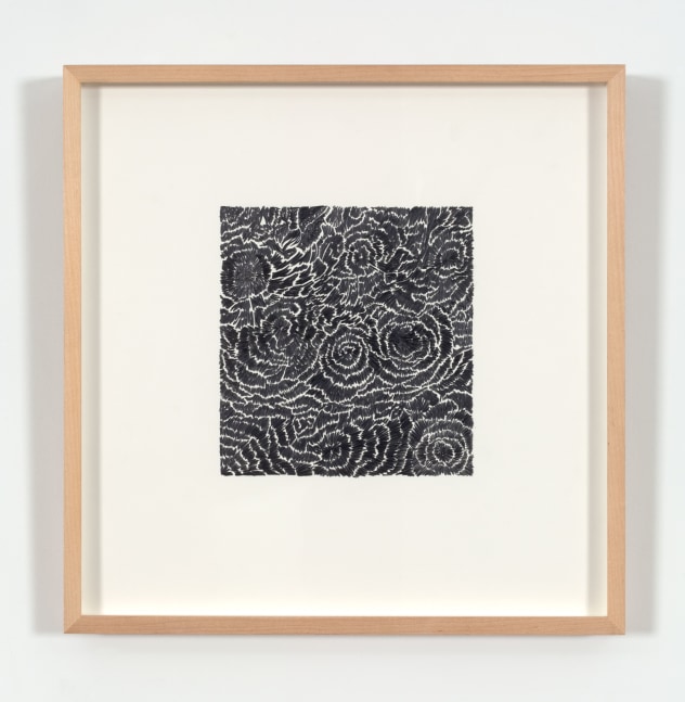 Bruce Conner UNTITLED, June 11, 1991 graphite on paper 15 1/8 x 14 7/8 in. (38.4 x 37.8 cm) framed: 15 3/4 x 15 1/2 in. (40 x 39.4 cm)