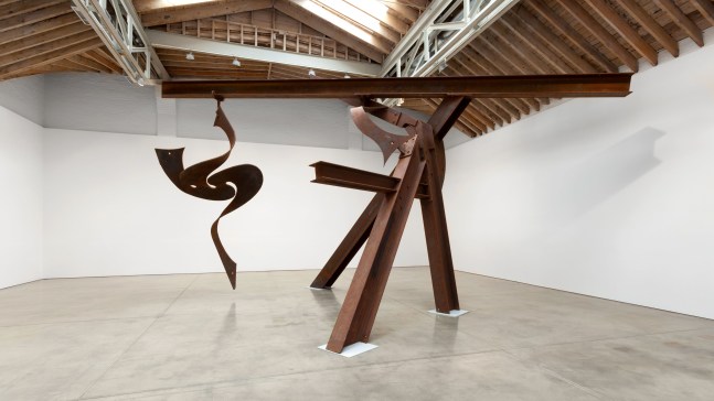 Installation view, Mark di Suvero, Little Dancer, May 4 – July 3, 2013