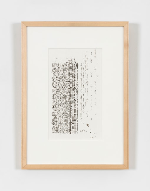 Emily Feather and Friend Miguel A, 2004 ink on paper image: 11 1/2 x 7 3/8 in. (29.2 x 18.7 cm) paper: 12 x 8 in. (30.5 x 20.3 cm) frame: 18 1/2 x 13 1/2 x 1 1/4 in. (47 x 34.3 x 3.2 cm)