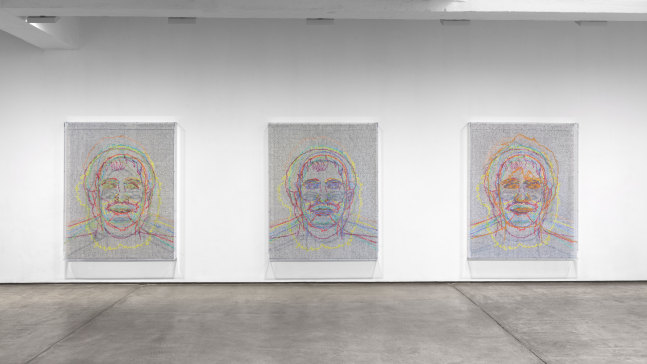 Installation view, Charles Gaines, May 3 – June 23, 2018