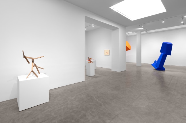 Installation view, Joel Shapiro, Paula Cooper Gallery, 524 W 26th Street, New York, November 4 – December 23, 2021