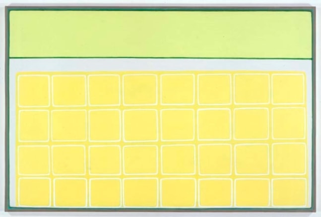Dan Walsh "Untitled" 2003 Acrylic on canvas 60 x 90 in.