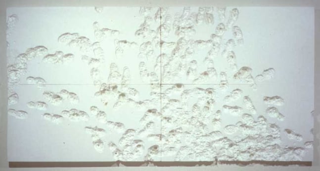 Rudolf Stingel "Untitled" 2000 Styrofoam 48 x 96 x 4"