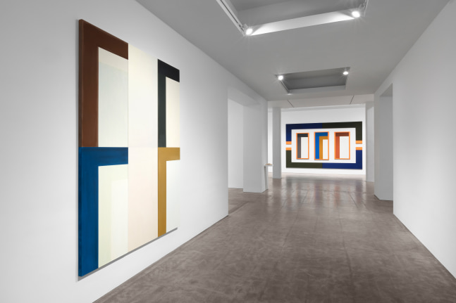 Installation view, David Novros, May 11 – June 28, 2019