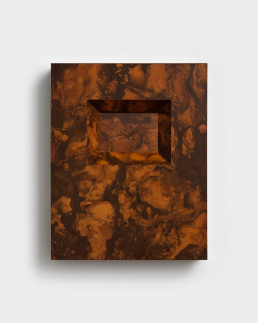 Richard Artschwager &quot;Small Construction With Indentation&quot; 1966 Formica on wood 28 3/4&quot; x 22&quot; x 6&quot;