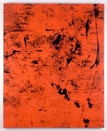 Rudolf Stingel "Untitled" 1997 Oil on canvas 96" x 78"
