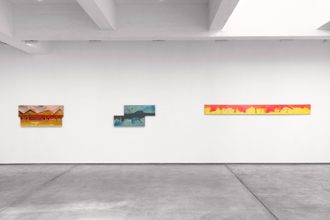 Installation view, Michael Hurson, The Passing of Time: Michael Hurson at Work, 1971-2001, Curated By Dan Nadel, November 30 – December 22, 2017