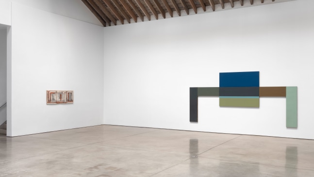 Installation view, David Novros, April 27 – June 30, 2017