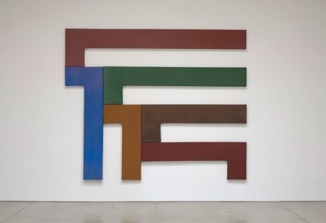 David Novros "Untitled" 1965-67 Oil on canvas 132 x 168 in.