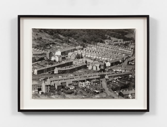 Bernd & Hilla Becher Mining Town, South Wales, Great Britain, 1966 gelatin silver print 10 1/2 x 15 1/2 in. (26.7 x 39.4 cm) frame: 14 3/8 x 19 5/8 x 1 1/4 in. (36.5 x 49.8 x 3.2 cm)