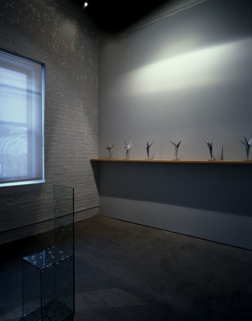 Installation view, Recent Sculpture, Paula Cooper Gallery, 521 W 21st Street, New York. November 29 - January 6, 2000. © Robert Wilson. Courtesy Paula Cooper Gallery, New York. Photo: Tom Powel.