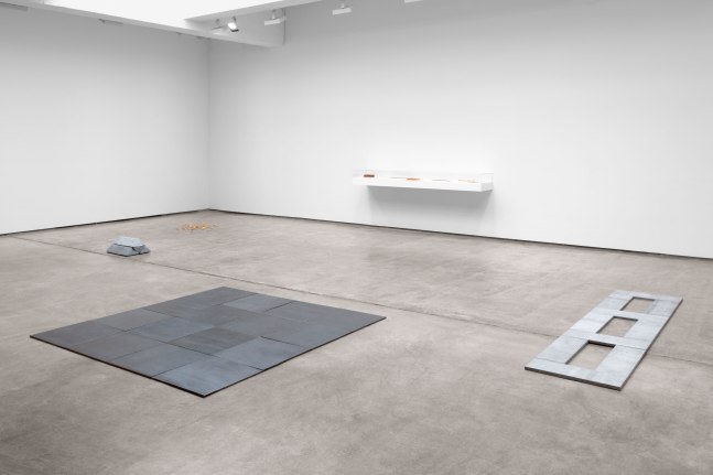 Installation view, Carl Andre, Paula Cooper Gallery, 521 W 21st Street
