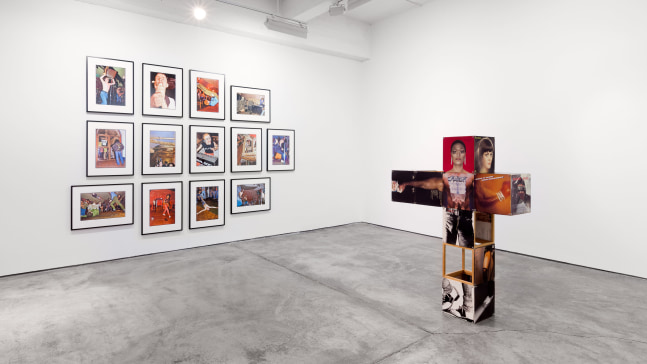 Installation view, Céleste Boursier-Mougenot, Bruce Conner, Latifa Echakhch, Charles Gaines, Christian Marclay, Claes Oldenburg & Coosje van Bruggen, April 26 – July 16, 2014