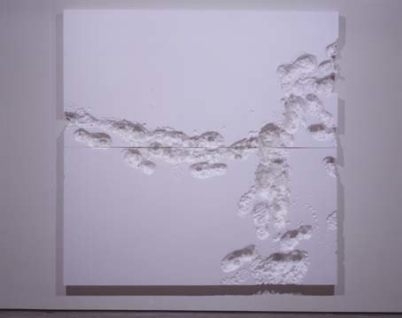 Rudolf Stingel "Untitled" 2000 Styrofoam 48 x 96 x 4"