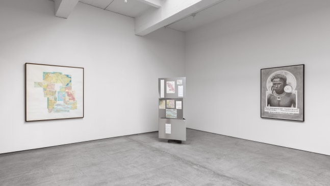 Installation view, Sam Durant, September 12 – October 18, 2014