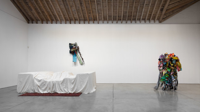 Installation view, John Chamberlain, March 1 – April 9, 2011