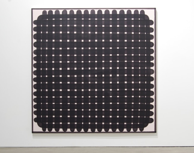 Dan Walsh "Statement" 2007 Acrylic on canvas 70 x 70 in.