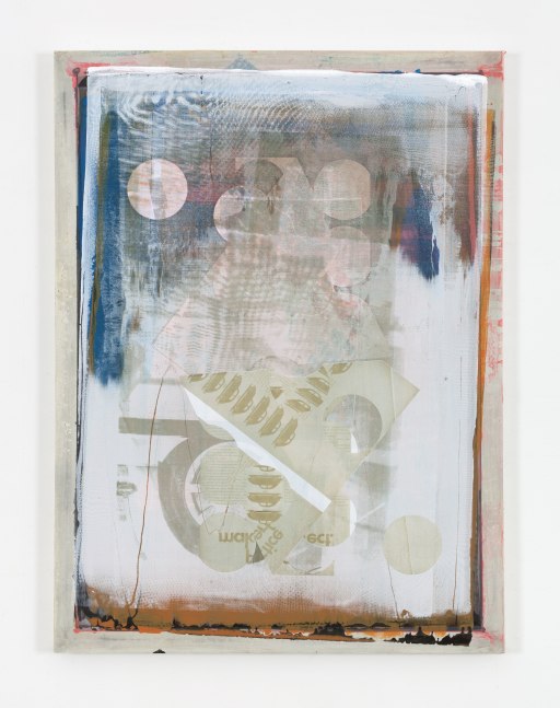 Kelley Walker Screen to Screen 30x40_10, 2013 acrylic ink on silkscreen on aluminum frame 40 x 30 in. (101.6 x 76.2 cm)