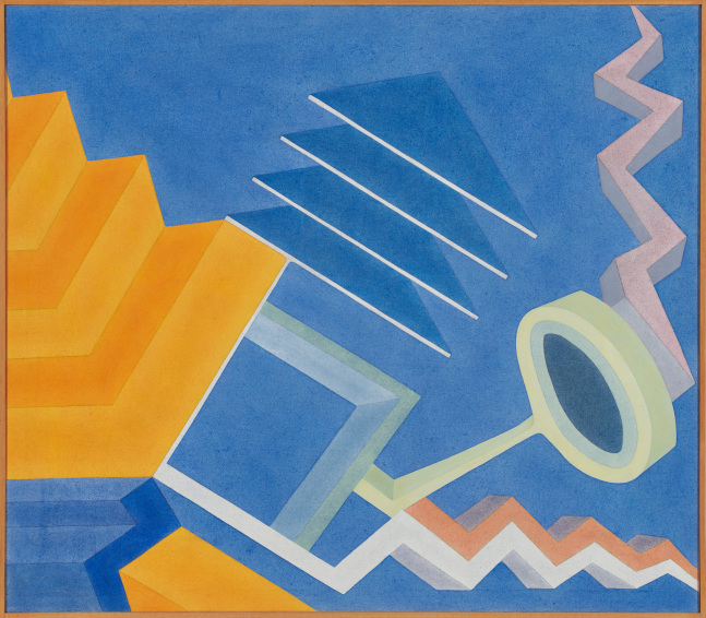 Leonard Contino Magellan, 1995 acrylic on canvas 42 x 48 in. (106.7 x 121.9 cm)